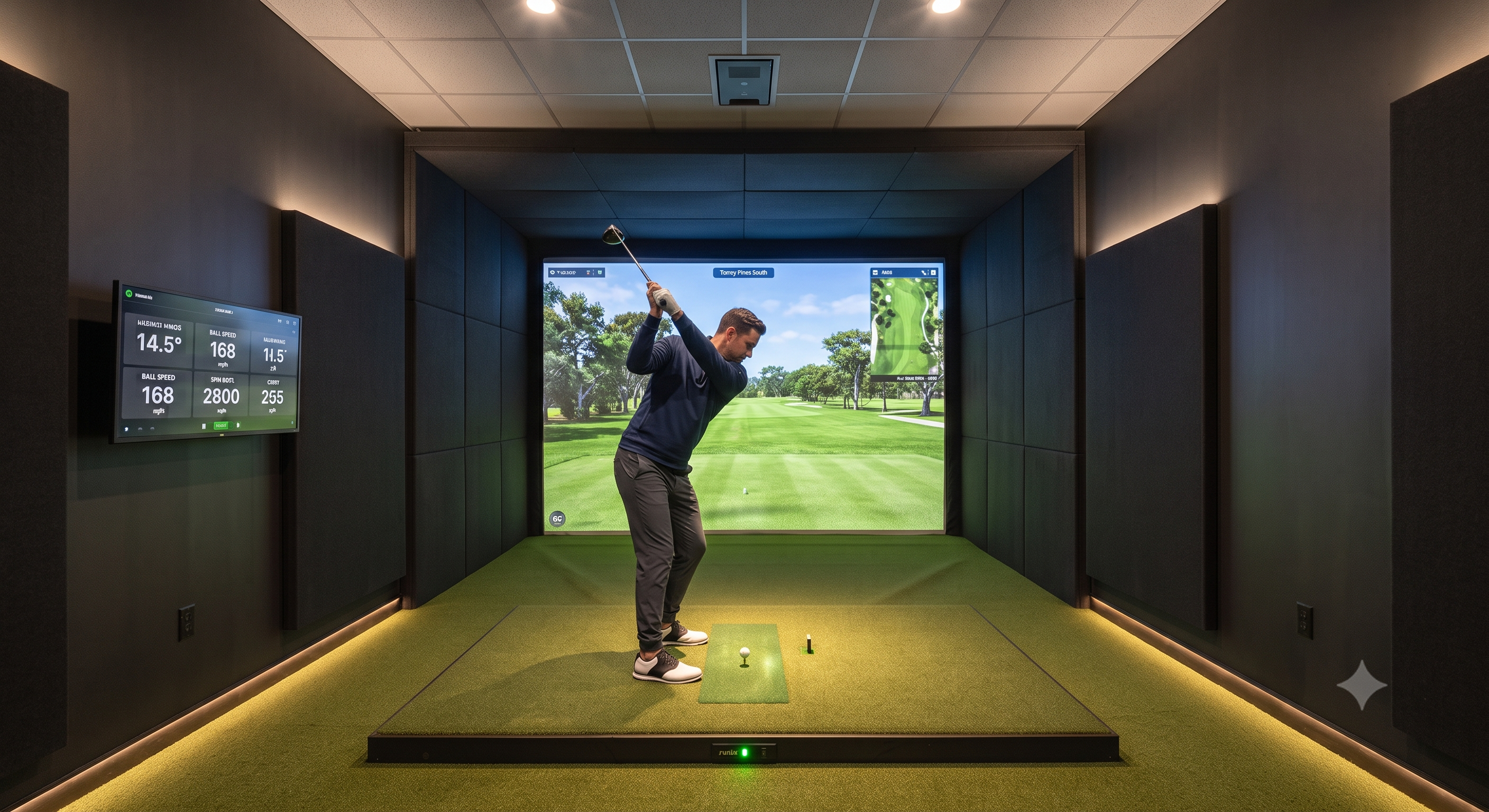 Simulator bay